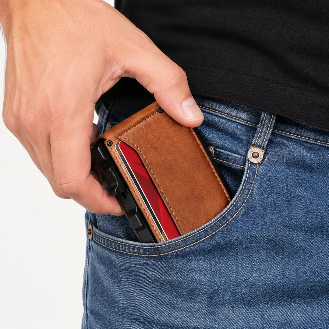 Lennox Slim RFID Card Wallet
