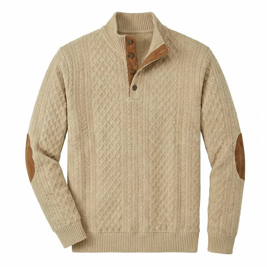Crown - Men's Classic High Collar Pullover
