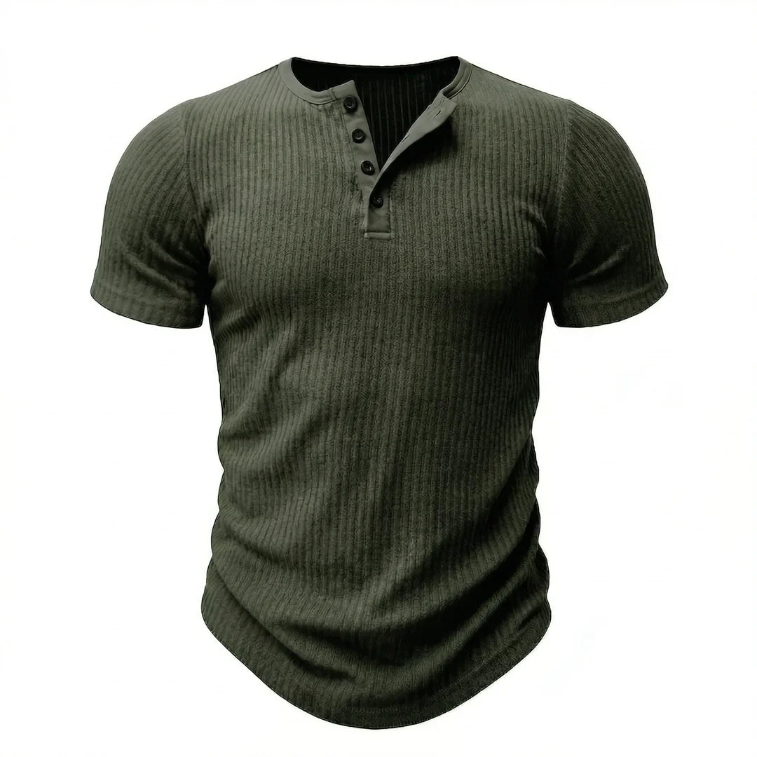 Siena - Men's Ultra Comfortable Henley Shirt